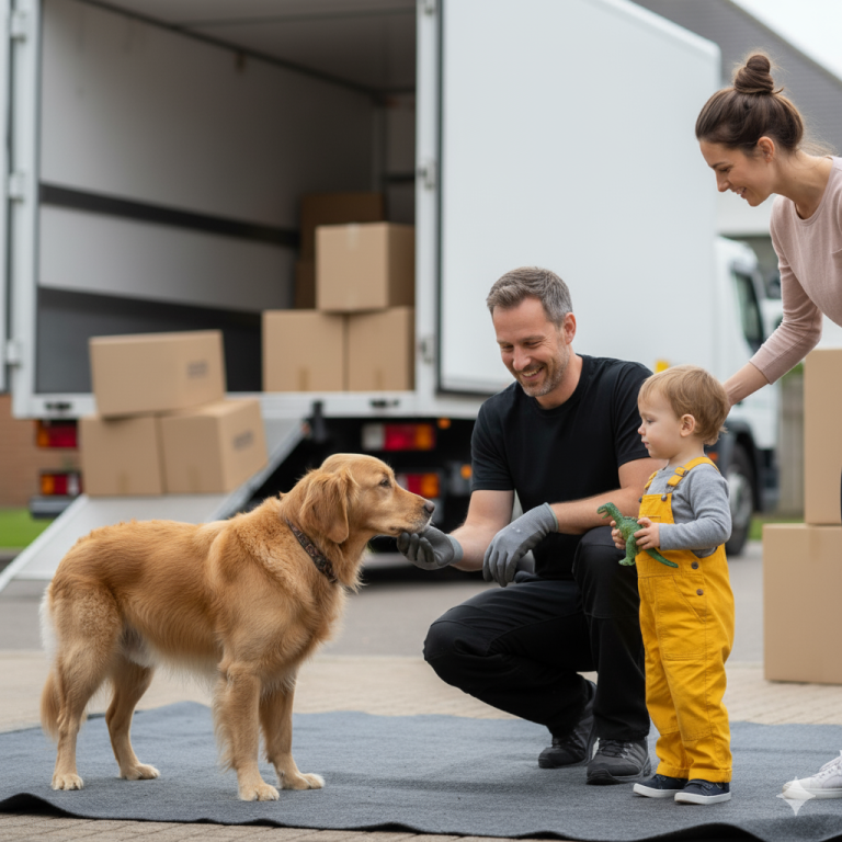 Moving with kids or pets? How to plan a family-friendly move