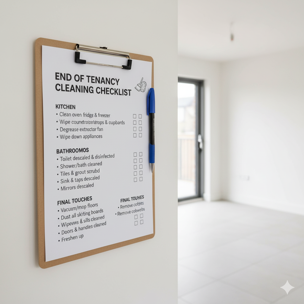 Deep cleaning for tenants: A stress-free guide to passing your final inventory inspection